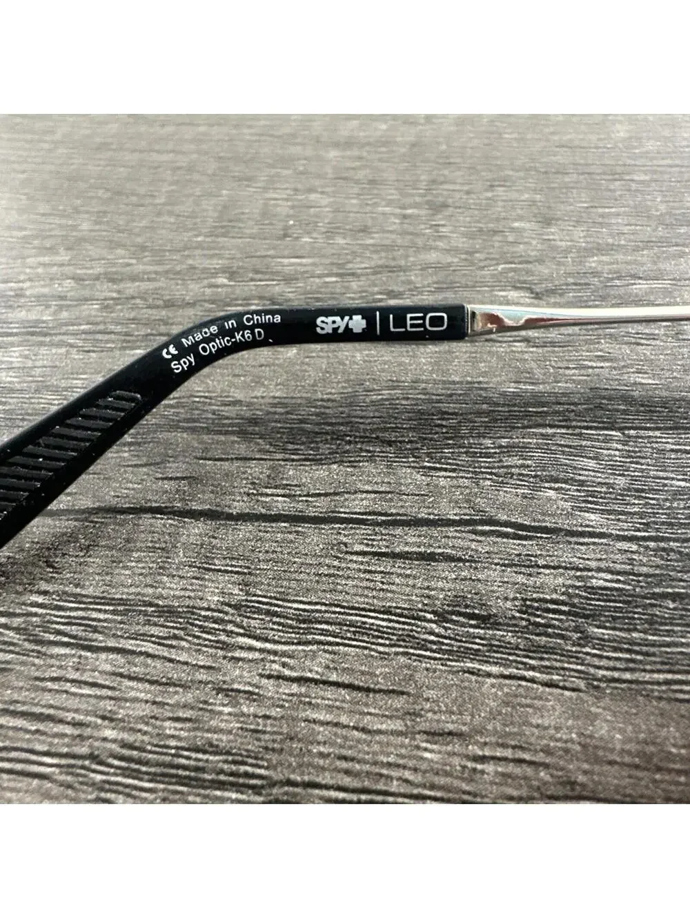 Spy Optic Leo Sunglasses Leo Black Silver Happy Lens FRAMES ONLY 63-12-130